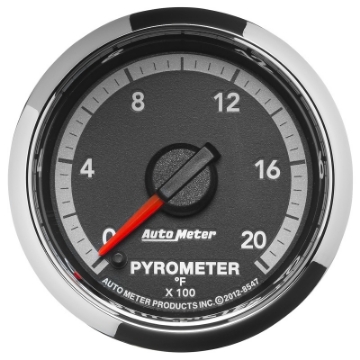 Picture of Autometer Gen4 Dodge Factory Match 52-4mm Full Sweep Electronic 0-2000 Deg F EGT-Pyrometer Gauge
