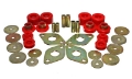 Picture of Energy Suspension 01-04 Toyota Pickup 2WD-4WD Exc T-100-Tundra Red Body Cab Mount Set