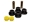 Picture of Energy Suspension 99-04 Ford F-350 2WD Black Radius-Strut Arm Bushing Set