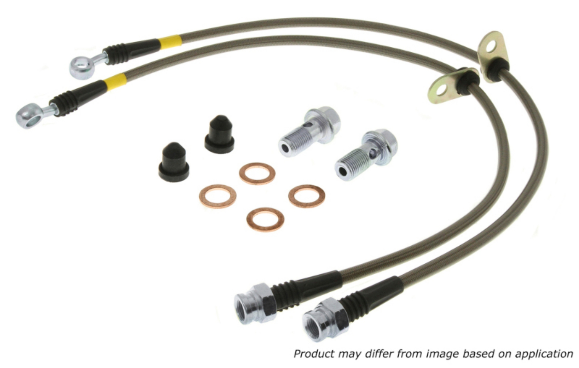 Picture of StopTech 87-91 BMW M3 - 89-4-91 325-328 Series E30-E36 Front Stainless Steel Brake Line Kit