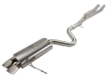 Picture of aFe MACHForce Exhaust Cat-Back SS-304 w- Polished Tips 07-13 BMW 328i E92-93 L6 3-0L Non-Turbo