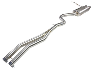 Picture of aFe MACHForce Exhaust Cat-Back SS-304 w- Polished Tips 07-13 BMW 328i E92-93 L6 3-0L Non-Turbo