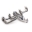 Picture of BBK 91-99 Jeep 4-0L Short Tuned Length Header Silver Ceramic