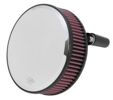 Picture of K&N Street Metal Intake System for Harley Davidson - Color Red - Style Round - Size 6-9 - Weld
