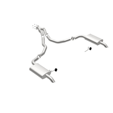 Picture of MagnaFlow 75-79 Chevy Corvette V8 5-7L Dual Split Rear Exit Stainless Cat-Back Perf Exhaust