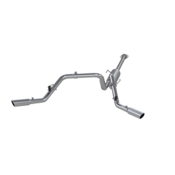 Picture of MBRP 05-13 Toyota Tacoma 4-0L EC-CC AL Dual Split Side Cat Back Exhaust