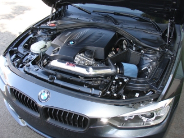 Picture of Injen 12-15 BMW 335i N55 3-0L L6 turbo AUTO TRANS ONLY Polished Short Ram Intake w- MR Tech