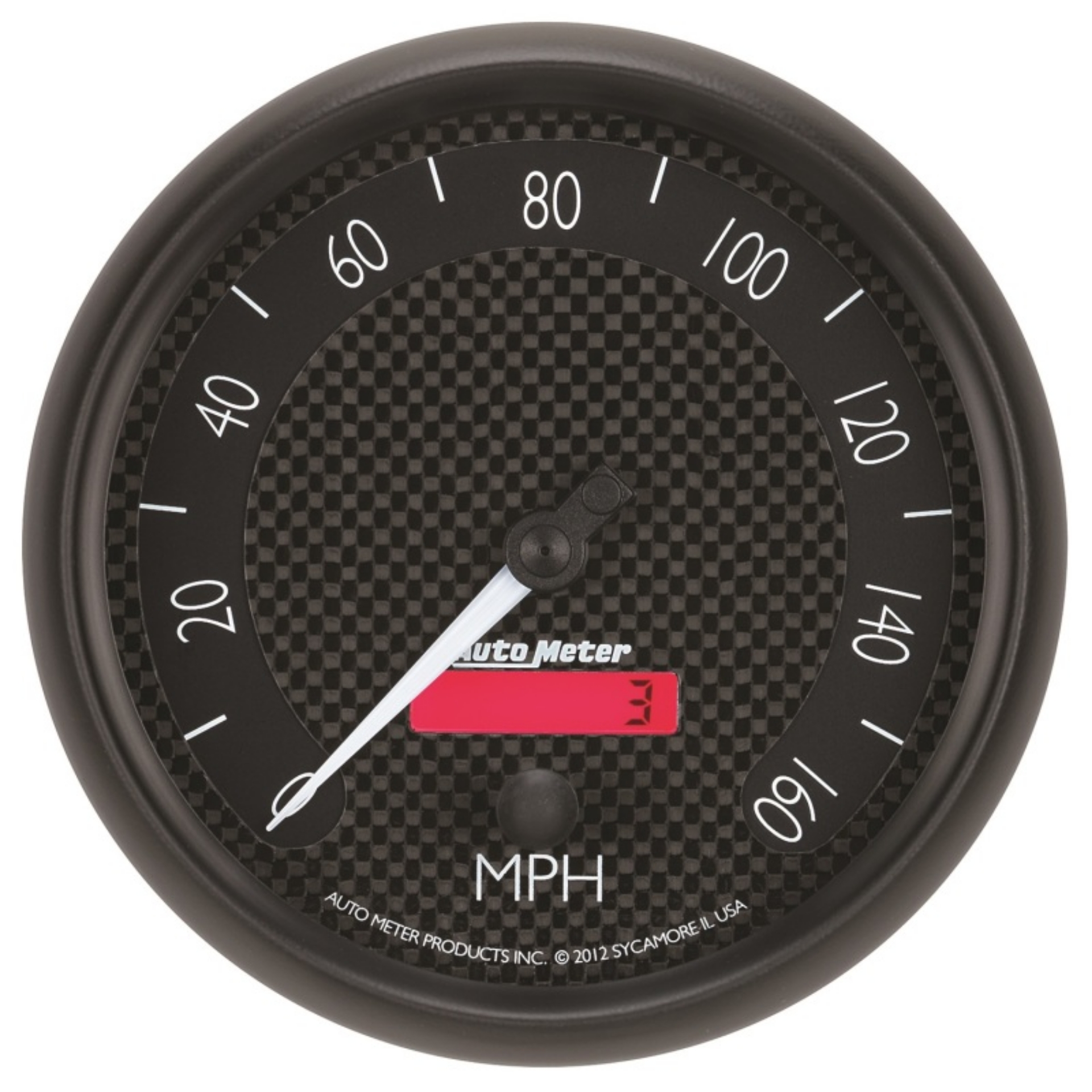 Picture of Autometer GT Series 5in In Dash 0-160 MPH Electronic Programmable Speedometer