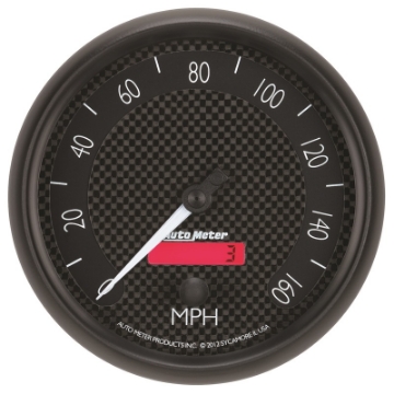 Picture of Autometer GT Series 5in In Dash 0-160 MPH Electronic Programmable Speedometer