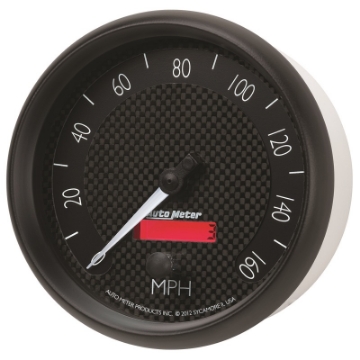 Picture of Autometer GT Series 5in In Dash 0-160 MPH Electronic Programmable Speedometer