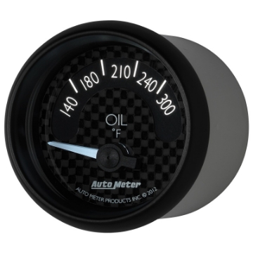 Picture of Autometer GT Series 52mm Short Sweep Electronic 140-300 Deg F Oil Temperature