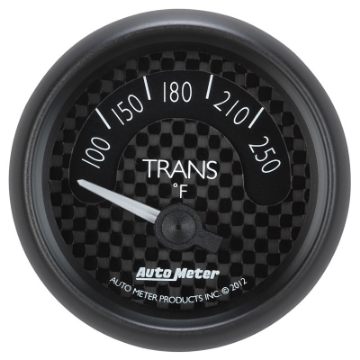 Picture of Autometer GT Series 52mm Short Sweep Electronic 100-250 Deg F Transmission Temperature