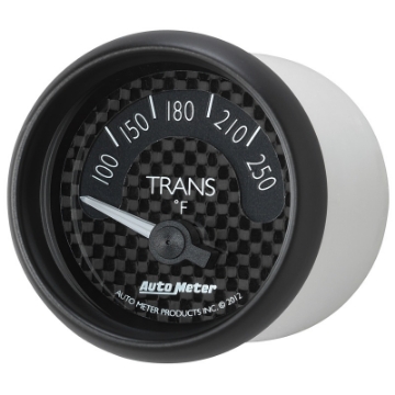 Picture of Autometer GT Series 52mm Short Sweep Electronic 100-250 Deg F Transmission Temperature