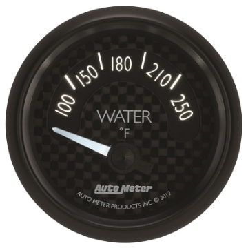 Picture of Autometer GT Series 52mm Short Sweep Electronic 100-250 Deg F Water Temperature