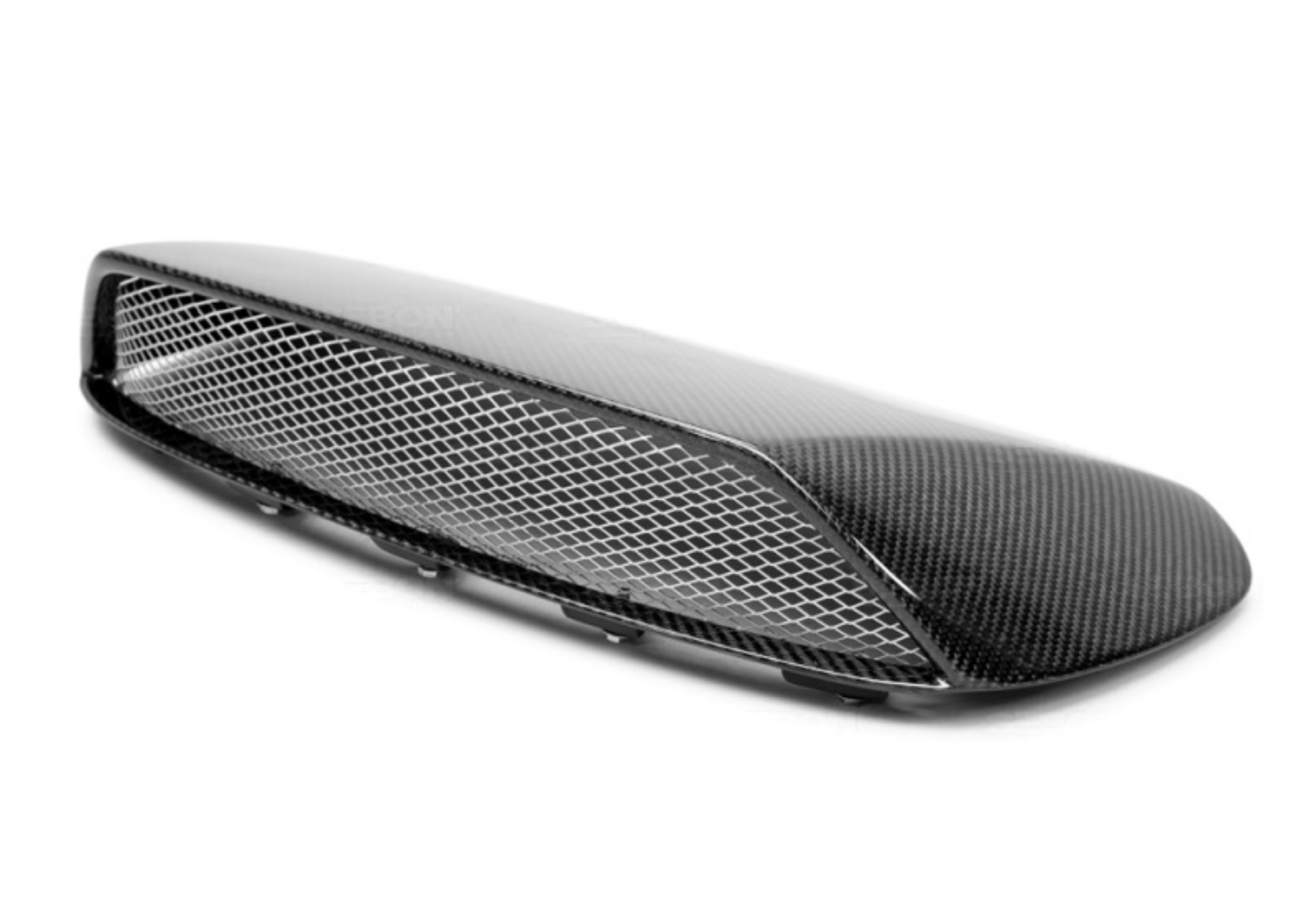 Picture of Seibon 08-10 Subaru Impreza WRX STI CWIII-Style CF Hood Scoop - Only Fits OEM Hood Not Seibon Hood