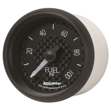 Picture of Autometer GT Series 52mm Full Sweep Electronic 0-100 PSI Fuel Pressure Gauge