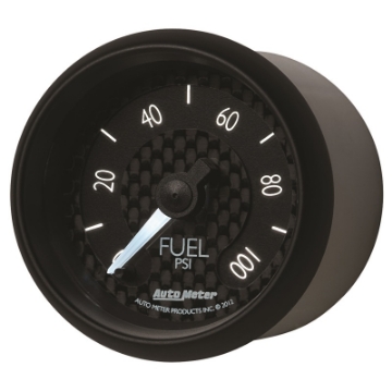 Picture of Autometer GT Series 52mm Full Sweep Electronic 0-100 PSI Fuel Pressure Gauge