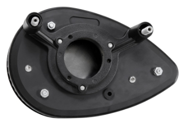 Picture of K&N Street Metal Intake System for Harley Davidson - Color Red - Style Round - Size 9-11 Flux