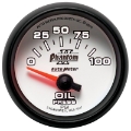 Picture of Autometer Phantom II 52mm Short Sweep Electronic 0-100psi Oil Pressure Gauge