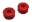 Picture of Energy Suspension 2-1-4in Tall x 3-9-16in Dia Red Coil Spring Damper Donuts Set of 2