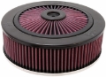 Picture of K&N X-Stream Top Filter - Red - Size 9in - 5-125in Neck Flange - 2-75in Height