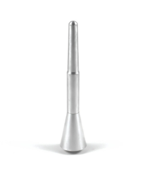 Picture of Torque Solution Billet Shorty Antenna Silver : Mazda MX-5 Miata 2005+