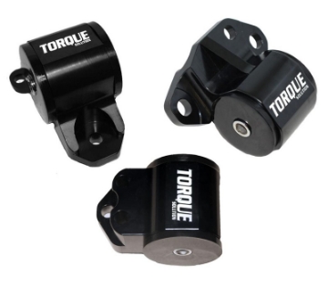 Picture of Torque Solution 3pc Billet Engine Mount Kit 3 Bolt: 92-95 Honda Civic-94-01 Integra-93-97 Del Sol