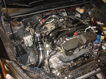 Picture of Injen 12 Subaru Impreza 2-0L 4cyl Black Cold Air Intake w- MR Tech