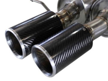 Picture of aFe MACHForce XP Exhaust 304SS Cat-Back w- Carbon Fiber Tips 12-13 BMW M5 F10 V8 4-4L tt