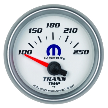 Picture of Autometer Mopar 52-4mm SSE 100-250 Degree F Transmission Temperature Gauge