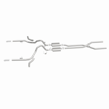 Picture of MagnaFlow 65-68 Chevy Impala All V8 Multiple Exit Options Crossmember-Back Perf Exhaust