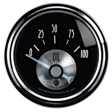 Picture of Autometer Prestige Series 52mm 0-100 PSI Short Sweep Electronic Oil Pressure Gauge