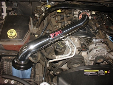 Picture of Injen 05-07 Jeep Grand Cherokee WK 4-7L V8 Wrinkle Black Tuned Air Intake w- MR Tech