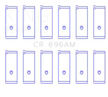 Picture of King Engine Bearings Toyota 5ME-5MGE-7MGE-7MGTE Rod Bearing Set - Size STD