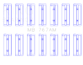 Picture of King Engine Bearings Toyota 2M-4M-5ME-5MGE-7MGE-7MGTE Size +0-5 Main Bearing Set
