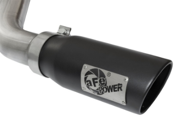 Picture of aFe MACH Force-Xp 3in CB SS Dual Exhaust w-Black Tips 09-16 GM Silverado-Sierra 4-3L-4-8L-5-3L