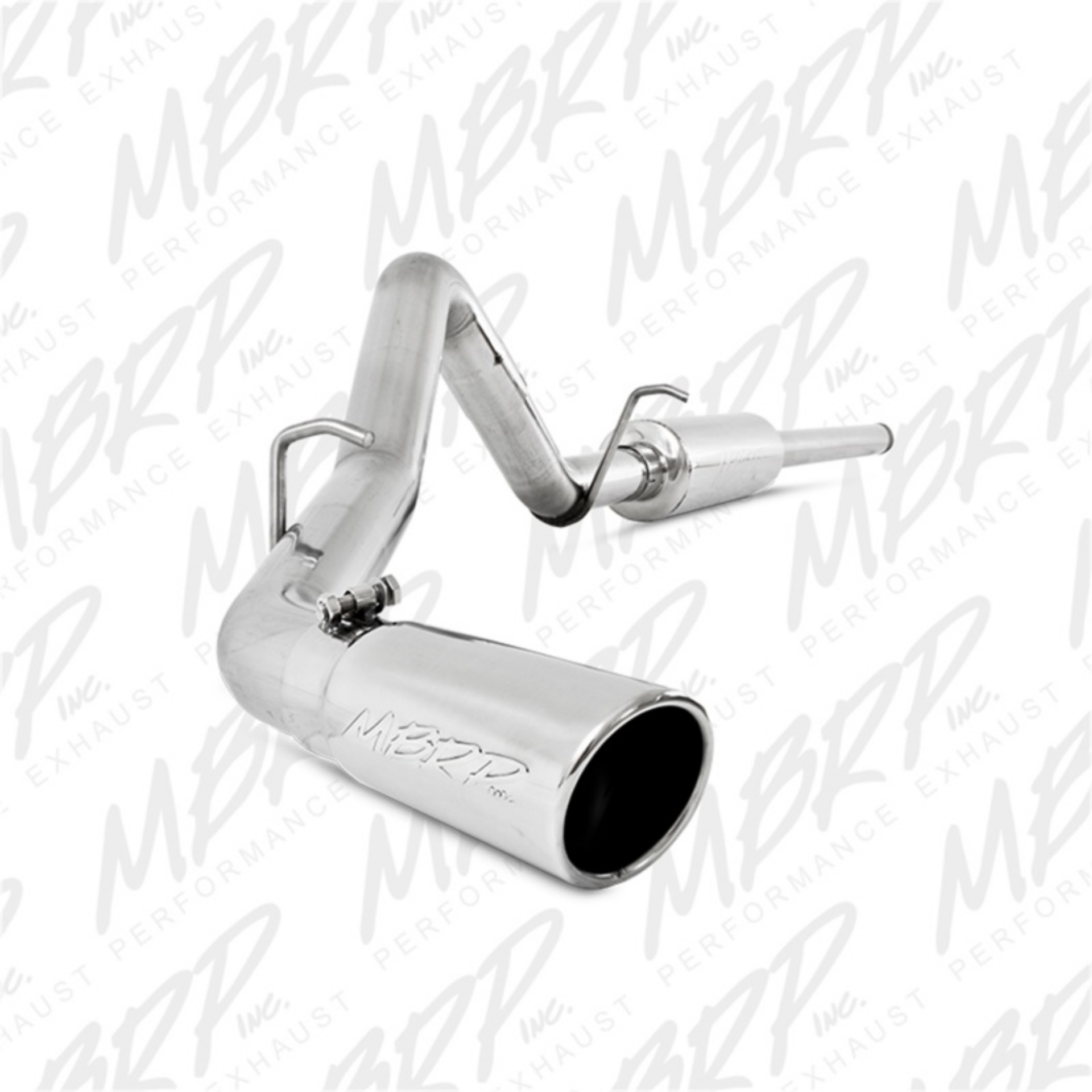 Picture of MBRP 14 Chevy-GMC 1500 Silverado-Sierra 4-3L V6-5-3L V8 Single Side Exit T409 3in Cat Back Exhaust