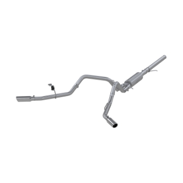 Picture of MBRP 14 Chevy-GMC 1500 Silverado-Sierra 4-3L V6-5-3L V8 Dual Split Side T409 3in Cat Back Exhaust