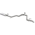Picture of MagnaFlow 2020 Jeep Gladiator 2-5in Rock Crawler Series Single Rear Exit SS Cat-Back Exhaust w-o Tip