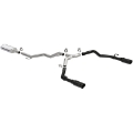 Picture of MagnaFlow 2020 Jeep Gladiator 3in Street Series Dual Split Exit SS Cat-Back Exhaust w-Black Tips
