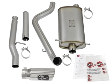 Picture of aFe MACHForce XP Exhausts Cat-Back Polished Tips 09-17 GM Silverado 1500 4-3-5-3L RegCab SB-LB