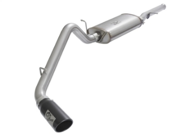 Picture of aFe MACHForce XP Exhausts Cat-Back Black Tip 09-17 GM Silverado 1500 4-3-5-3L RegCab SB-LB