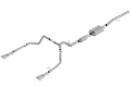 Picture of Borla 19 Chevrolet Silverado-GMC Sierra 1500 6-2L SS S-Type Catback Exhaust - Square Chrome Tips