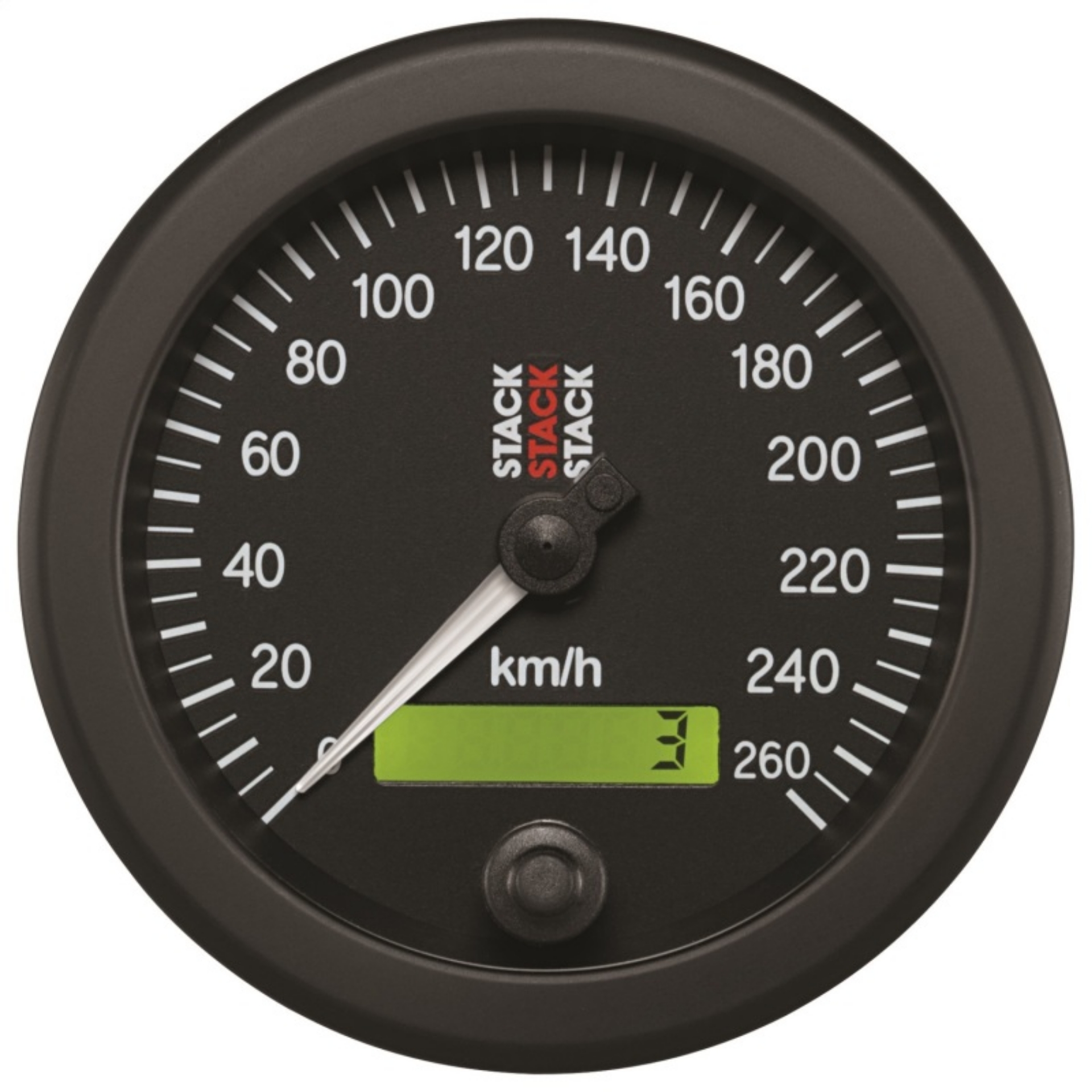 Picture of Autometer Stack 88mm 0-260 KM-H Electronic Speedometer - Black