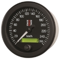 Picture of Autometer Stack 88mm 0-260 KM-H Electronic Speedometer - Black
