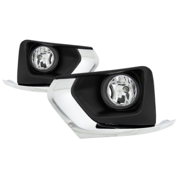Picture of Spyder Chevrolet Traverse 2018-19 OEM Style Fog Lights W-Universal Switch- Clear FL-CTRAV18-C