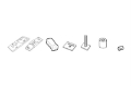 Picture of Thule Adapter Kit - Mounts 589-590-594 Bike Racks to Xsporter-Rapid Aero Load Bars - Black