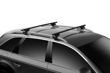 Picture of Thule SquareBar 108 Load Bars for Evo Roof Rack System 2 Pack - 43in- - Black