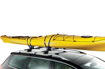 Picture of Thule Top Deck Kayak Carrier w-Tie Downs Fits 1 Kayak up to 36in- Wide-75lbs- - Black