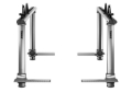 Picture of Thule Xsporter Pro Multi-Height Aluminum Truck Rack w-Load Stops & Locks - Silver